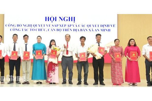Xã An Minh giảm từ 18 xuống còn 14 ấp