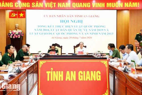 An Giang gắn phát triển kinh tế - xã hội với củng cố quốc phòng, an ninh
