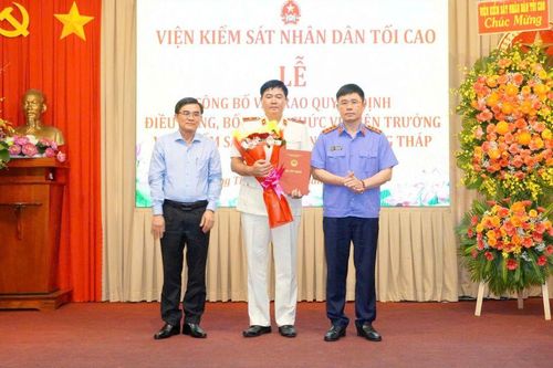 Đồng Tháp có tân Viện trưởng Viện Kiểm sát nhân dân tỉnh