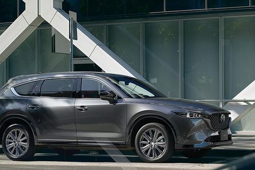 Mazda CX-8 2026: SUV 7 chỗ thực dụng với nội thất Nappa và gói i-Activsense nâng cấp