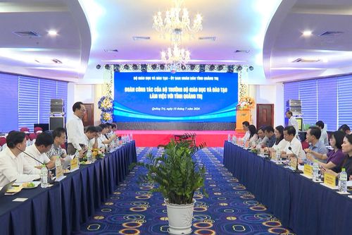 Bộ GD&ĐT phối hợp xử lý nghiêm vụ tiêu cực thi tốt nghiệp THPT ở Quảng Trị