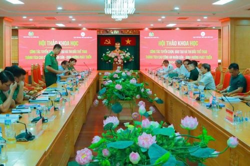 Định hướng phát triển thể thao thành tích cao CAND giai đoạn 2026-2030