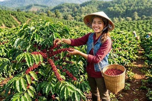 Giá cà phê hôm nay 21.7.2026: Nhiều nơi lên 98.000 đồng/kg