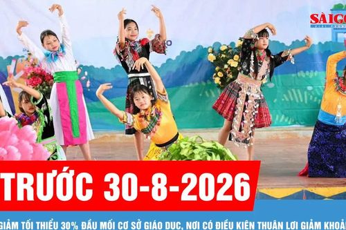 Trước 30-8: Giảm tối thiểu 30% đầu mối cơ sở giáo dục, nơi có điều kiện thuận lợi giảm khoảng 50%