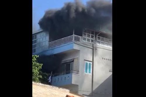 Hỏa hoạn tại nhà trọ 4 tầng ở Gò Vấp, sinh viên đu ban công thoát thân