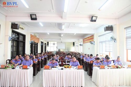 Đoàn kiểm tra VKSND tối cao kiểm tra việc thực hiện dân chủ ở cơ sở tại VKSND thành phố Đồng Nai