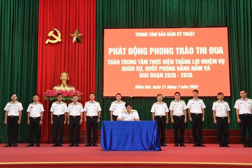 Vùng 2 Hải quân phát động phong trào thi đua giai đoạn 2026 - 2030
