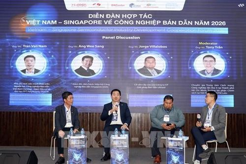 Việt Nam - Singapore thúc đẩy hợp tác phát triển công nghiệp bán dẫn