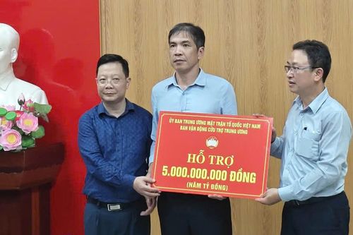Ủy ban Trung ương MTTQ Việt Nam phân bổ 5 tỷ đồng hỗ trợ tỉnh Lai Châu