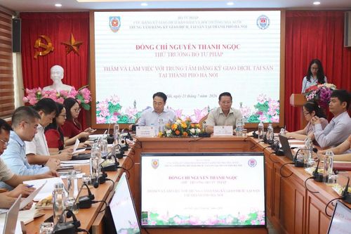 Trung tâm Đăng ký giao dịch, tài sản Hà Nội: Hơn 197.000 hồ sơ được giải quyết trong 6 tháng đầu năm