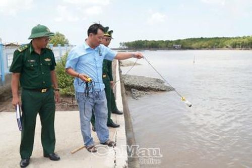 Khảo sát hiện trường sạt lở Trạm Kiểm soát biên phòng Hố Gùi