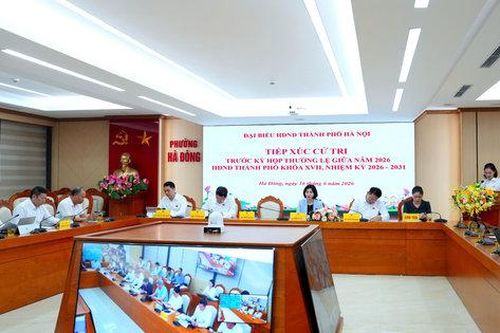 Lịch tiếp xúc cử tri sau kỳ họp của đại biểu HĐND thành phố Hà Nội (đợt 1)