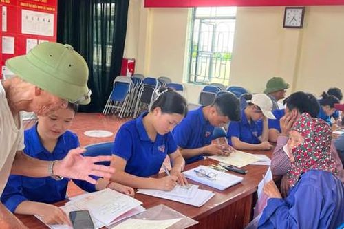 Thanh niên xã Thuận An góp sức hoàn thiện cơ sở dữ liệu đất đai