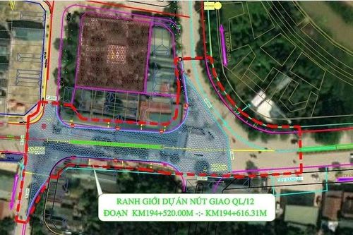 Dự án mở rộng nút giao Quốc lộ 12 với đường Phạm Văn Đồng ở Điện Biên đối diện nguy cơ chậm tiến độ