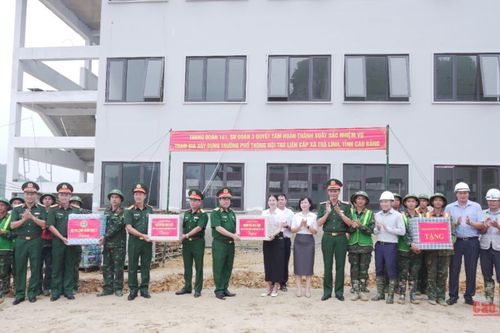 Cao Bằng: Đẩy nhanh tiến độ xây dựng trường nội trú biên giới