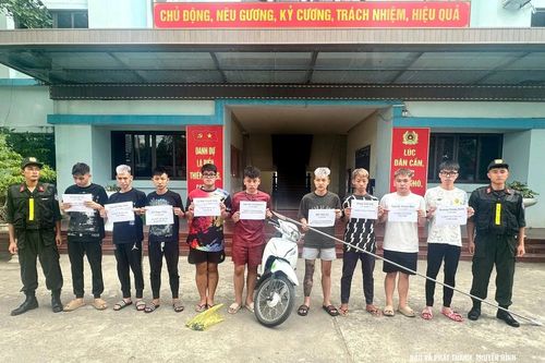 Kịp thời ngăn chặn vụ hỗn chiến giữa hai nhóm thanh thiếu niên