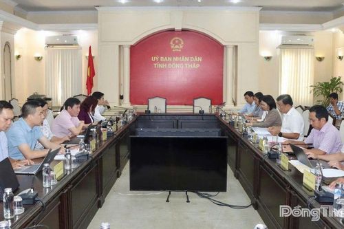 Lãnh đạo tỉnh làm việc với Đoàn công tác của Bộ Nông nghiệp và Môi trường về các chương trình hợp tác nông nghiệp Việt Nam - Hàn Quốc
