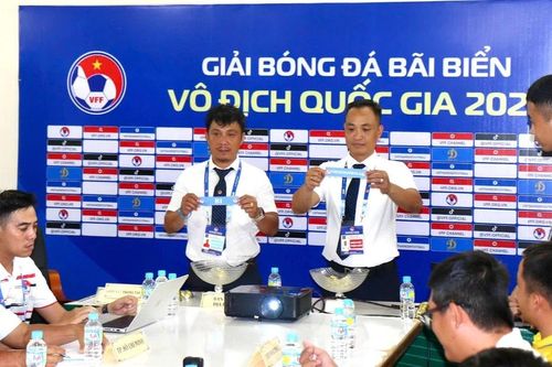 Bốc thăm, xếp lịch thi đấu Giải bóng đá bãi biển vô địch quốc gia 2026