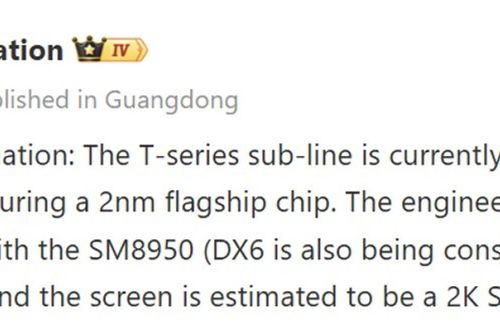 iQOO 16T lộ diện với chip 2nm Snapdragon 8 Elite Gen 6 và quạt tản nhiệt vật lý