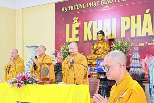 Tuyên Quang: Ban Trị sự Phật giáo tỉnh khai pháp khóa An cư kiết hạ tại chùa Phú Lâm