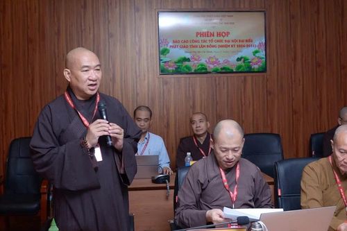 Ban Chỉ đạo Trung ương họp với Ban Trị sự Phật giáo tỉnh Lâm Đồng chuẩn bị cho Đại hội sau sáp nhập