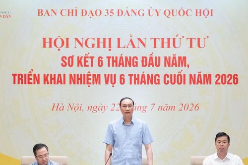 Hội nghị lần thứ tư Ban Chỉ đạo 35 Đảng ủy Quốc hội
