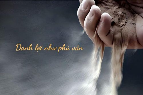 Danh lợi như phù vân