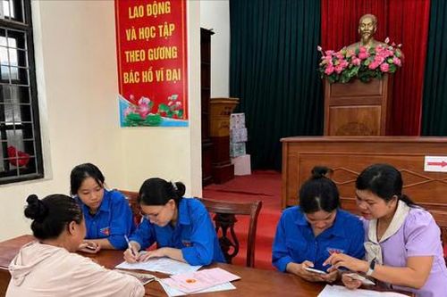 Tuổi trẻ Ô Diên góp sức xây dựng cơ sở dữ liệu đất đai