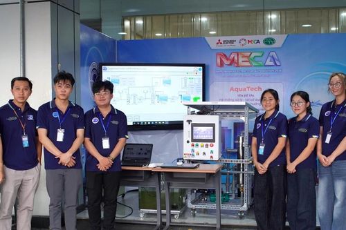 Sinh viên Đại học Trà Vinh đoạt Giải Ba toàn quốc với giải pháp xử lý nước tuần hoàn trong nuôi tôm