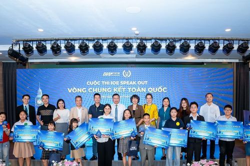 IOE Speak Out 2026: Khi tiếng Anh được đánh giá bằng năng lực sử dụng thực tế