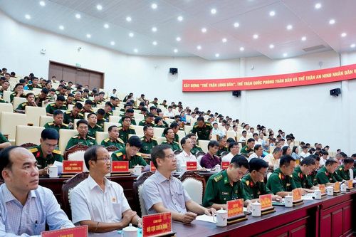 Củng cố thế trận lòng dân, tạo nền tảng vững chắc cho nhiệm vụ bảo vệ Tổ quốc