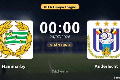 Adjei gỡ hòa phút 90, Hammarby và Anderlecht chia điểm