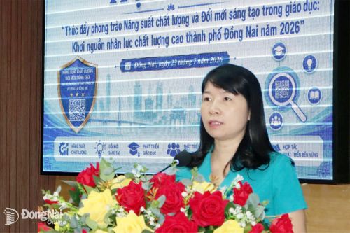 Thúc đẩy phong trào năng suất chất lượng và đổi mới sáng tạo trong giáo dục