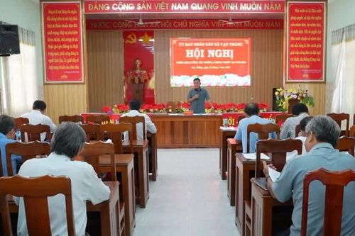 Xã Vạn Thắng triển khai công tác phòng, chống thiên tai năm 2026