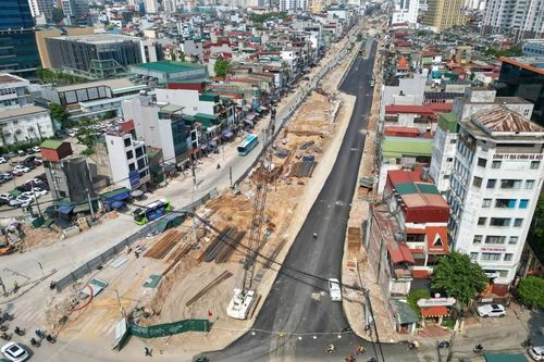 Tăng tốc thi công Vành đai 1 Hà Nội, quyết hoàn thành trước 2/9