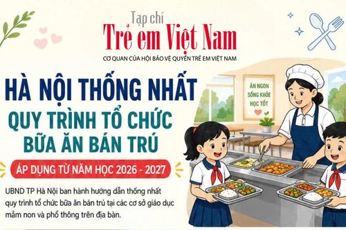 Hà Nội siết quản lý bữa ăn bán trú, yêu cầu truy xuất toàn bộ nguồn gốc thực phẩm