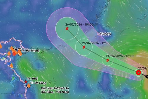 Tin mới nhất khu vực đổ bộ của cơn bão số 2 sắp hình thành