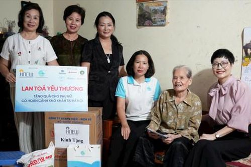 Lan tỏa yêu thương, đồng hành cùng phụ nữ khó khăn