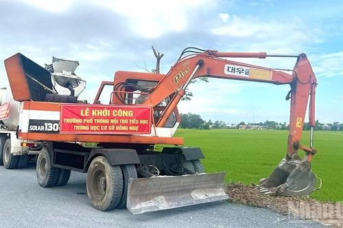 Đồng Tháp: Khởi công 2 trường phổ thông nội trú liên cấp
