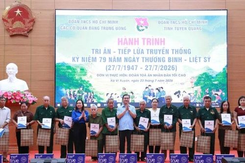 Tuổi trẻ các cơ quan Đảng Trung ương huy động hơn 500 triệu đồng tổ chức các hoạt động tri ân