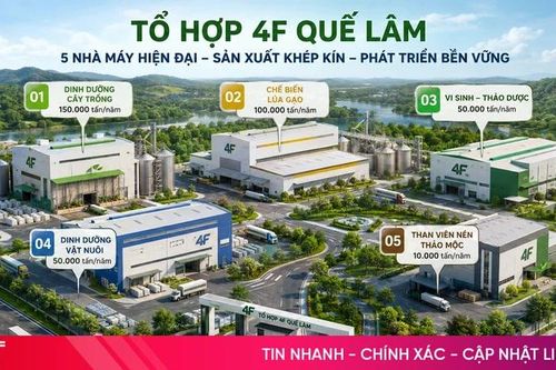 Kỳ vọng gì từ tổ hợp nông nghiệp 4F Quế Lâm?