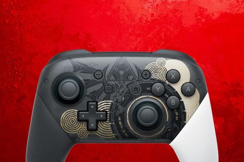 Nintendo Switch 2 Pro Controller bản Zelda lộ diện: Phụ kiện đi kèm Ocarina of Time remake