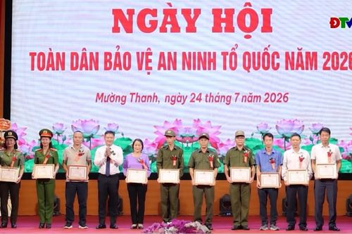 Sôi nổi Ngày hội Toàn dân bảo vệ an ninh Tổ quốc