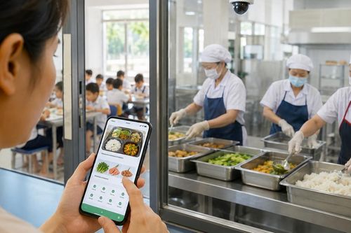 Phụ huynh Hà Nội sắp được 'giám sát' bếp ăn bán trú của con qua điện thoại