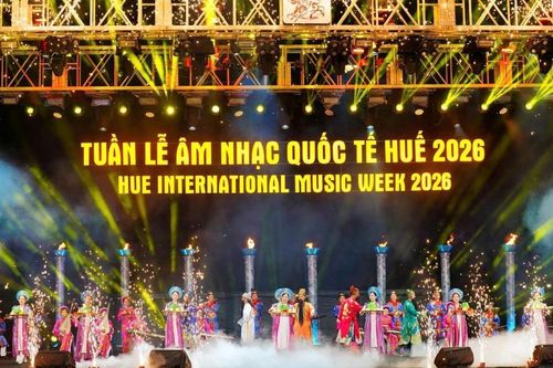 Lễ hội Di sản và Âm nhạc Quốc tế Huế 2026 diễn ra từ ngày 30-8 đến 1-9