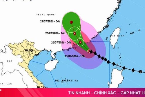 Bão số 2 giật cấp 15, cảnh báo mưa lớn cục bộ ở Hà Tĩnh