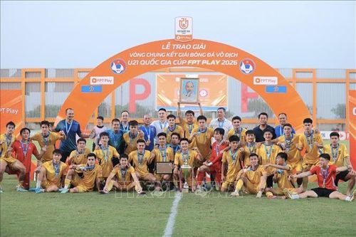 Sông Lam Nghệ An lên ngôi vô địch Giải bóng đá U21 quốc gia