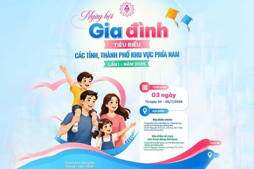 Sôi nổi Ngày hội Gia đình tiêu biểu khu vực phía Nam tại Đồng Nai
