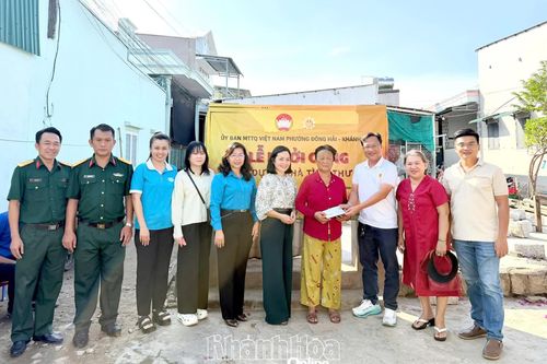Phường Đông Hải khởi công xây dựng Nhà tình thương cho gia đình khó khăn về nhà ở