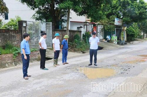 Sớm khắc phục tình trạng giao thông xuống cấp ở Đào Xá